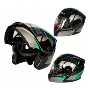 Casco abatible